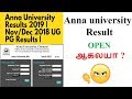 ANNA UNIVERSITY NOVEMBER DECEMBER RESULTS | UG & PG | SEMESTER EXAM |SERVER PROBLEM