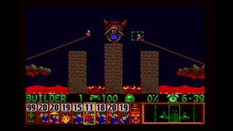 Lemmings (SNES) Tricky 10: There