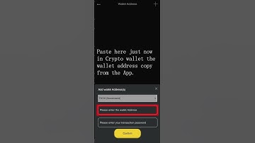AIMINING binding withdrawal wallet address tutorial