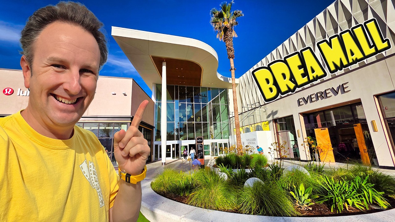 Inside the Brea Shopping Mall