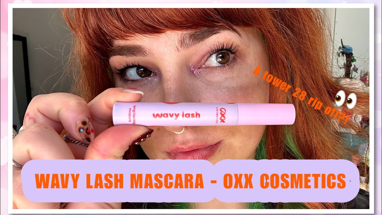 Wavy Lash Mascara Review (a tower28 dupe?!| OXX Cosmetics - YouTube