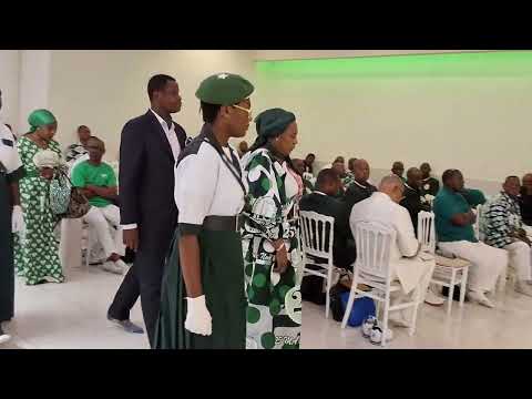 THE ARRIVAL OF NGUDI A NLONGO MAMA MUILU AT THE EJCSK PARISH OF SAINT DENIS ON AUGUST 17