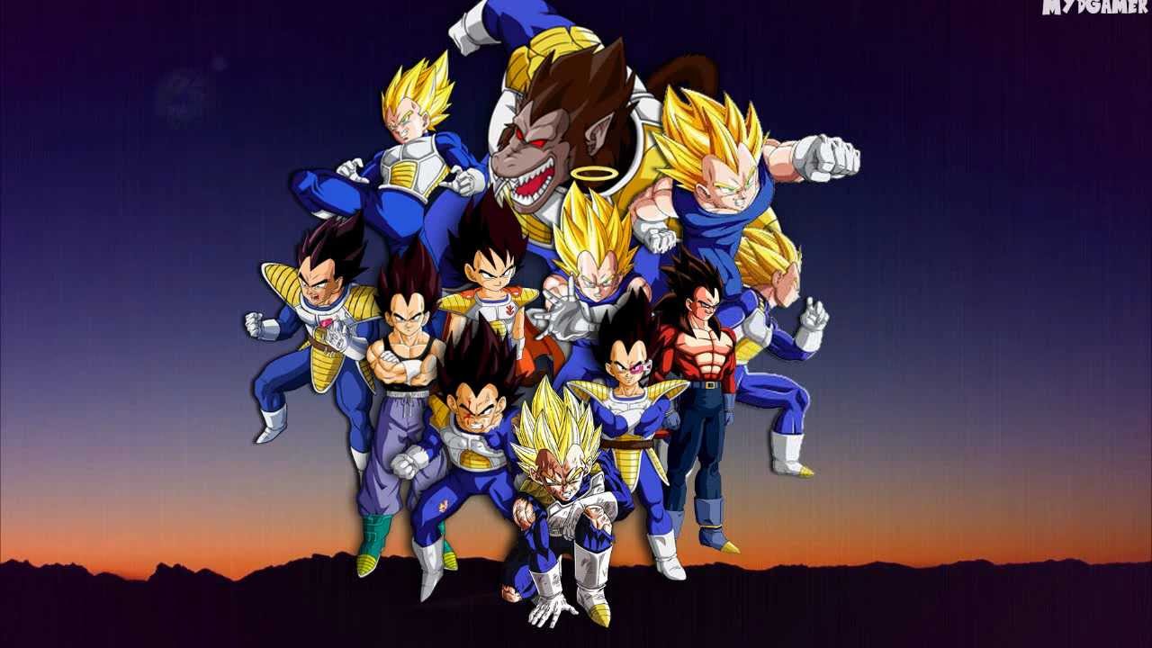 Wallpaper Dragon Ball Z ( Vegeta ) +Donwload - YouTube