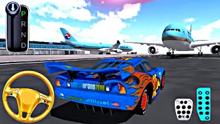 New McQueen Car Driving in Airport Runway - 3D Driving Class - Android Gameplay screenshot 5