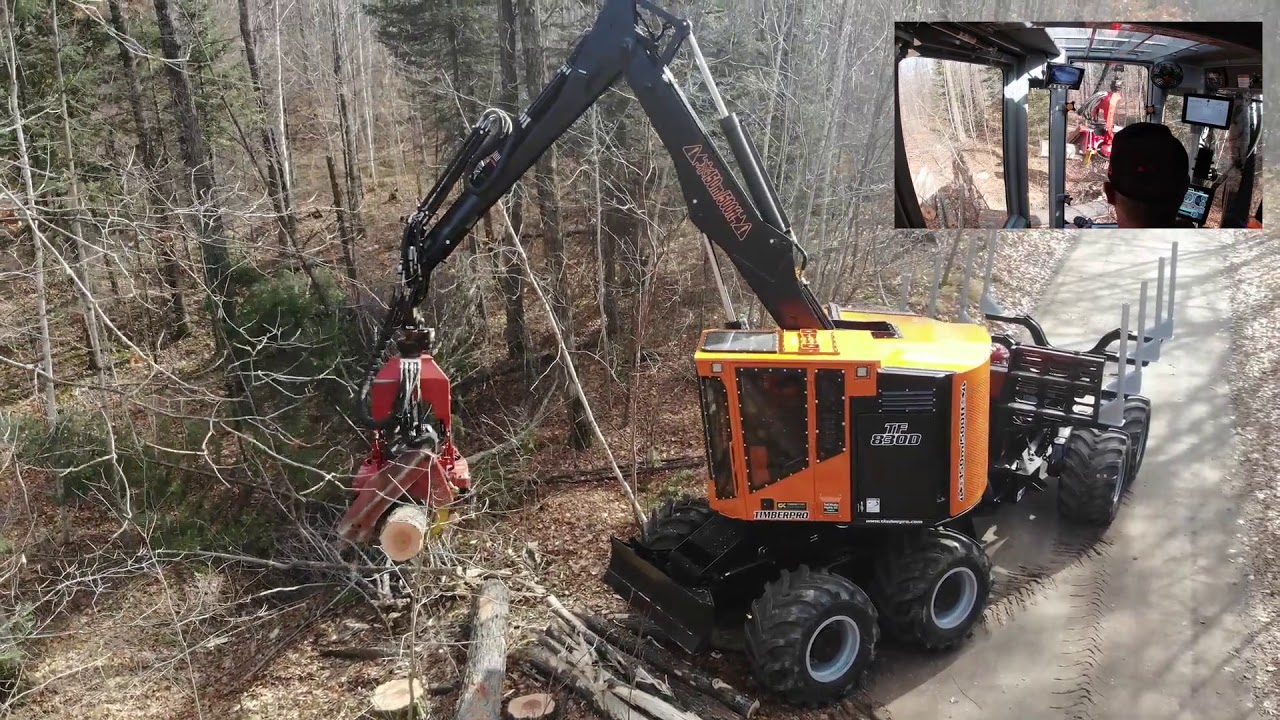 TimberPro TF830B Combo Machine, Big thanks to Todd Mihalko for letting us  come out and take some video of his operation. Please subscribe to our   channel and follow us on