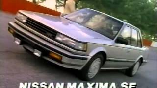 80's Ads: Nissan Maxima SE 1984