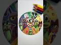 【3色ぬり絵】リビット...泣 #アメイジングデジタルサーカス #tadc #jax #ribbit #ragatha #colormixing