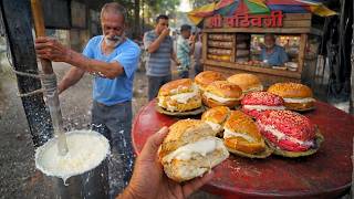Kanpur’s Fresh Bun Makhan from Scratch | Grandpa Hand-Grinds Butter on Street!