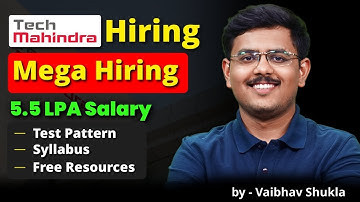 Tech Mahindra Hiring 2024 | Syllabus, Recruitment Process & Preparation Tips!
