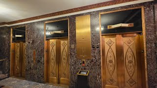 FRESHLY MODERNIZED Otis Traction Elevators at The Hilton Milwaukee City Center in Milwaukee, WI