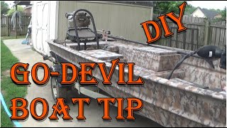 DIY Go Devil Boat Tip and Mail call