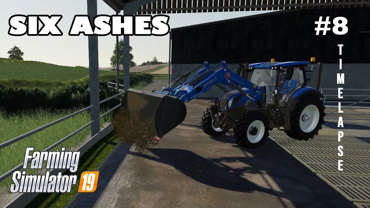 Making Hay For Our Cows | FS19 Timelapse | Six Ashes