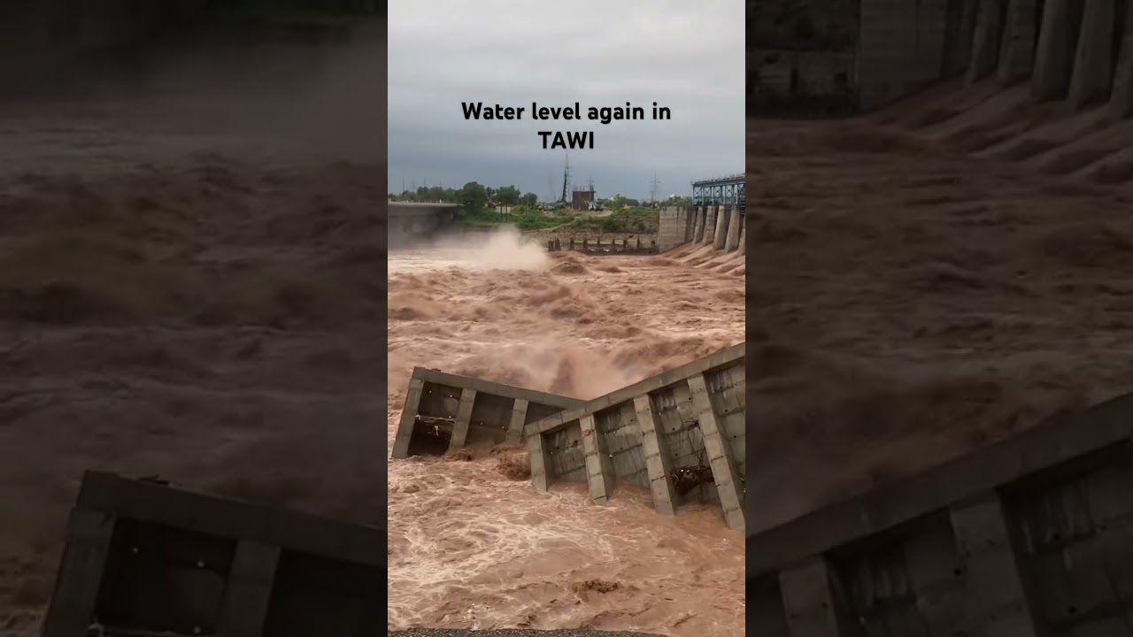 Water Level Rise Again🤯🩷 || Jammu Tawi || 