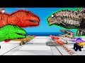 Normal, Beta & Alpha Giga VS Modded Dinosaurs | ARK Mod Battle