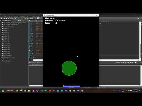 Pong Game Demo -- Java, Y2S2