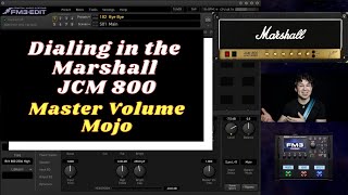Dialing In The Marshall JCM 800 - The Master Volume Mojo