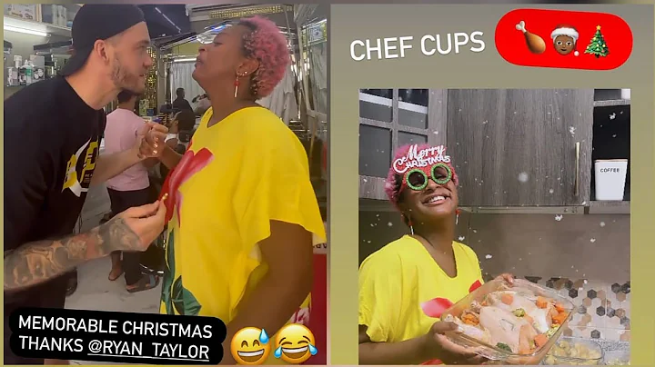 Dj Cuppy Cooks Xmas Food For Her Fiance And They H...