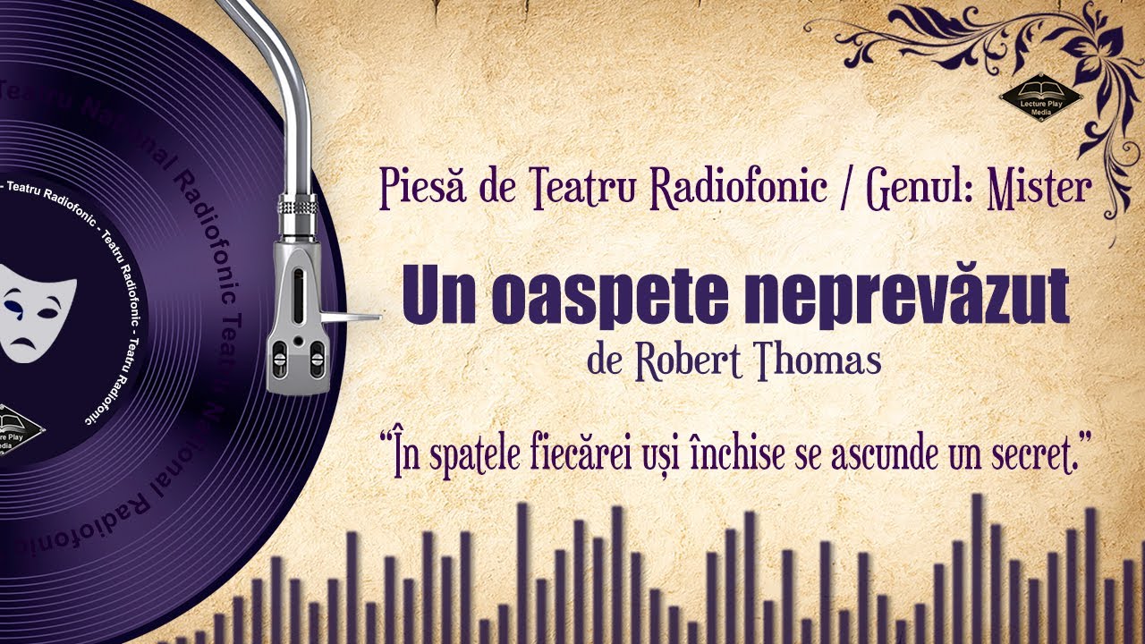 Un oaspete neprevăzut - de Robert Thomas | Teatru pe Vinil (Polițist) 🕵️‍♂️🔍