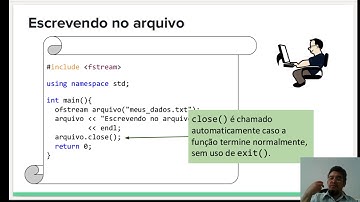 Manipulação de Arquivos em C++ - Arquivos e Streams