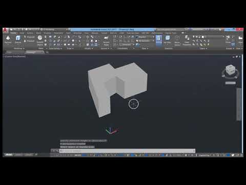 30-How to Use Offset Faces Command in AutoCad 2014/15/16/17/18