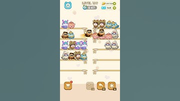 Cat Sort Puzzle: Cute Pet Game (level 189) #catsort #sonatgame #catsortpuzzle