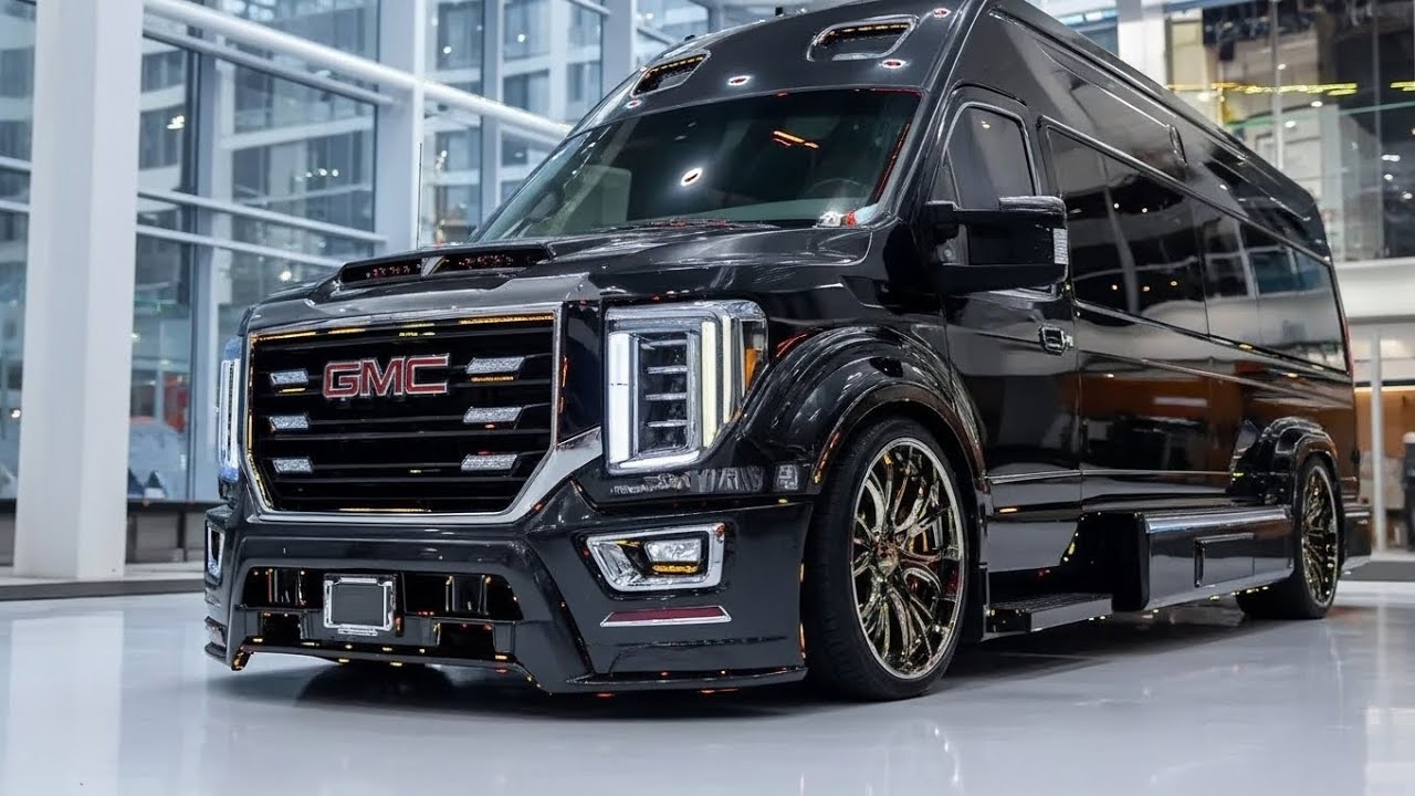 GMC Executive Van — Роскошный VIP-фургон для бизнеса и комфорта - YouTube