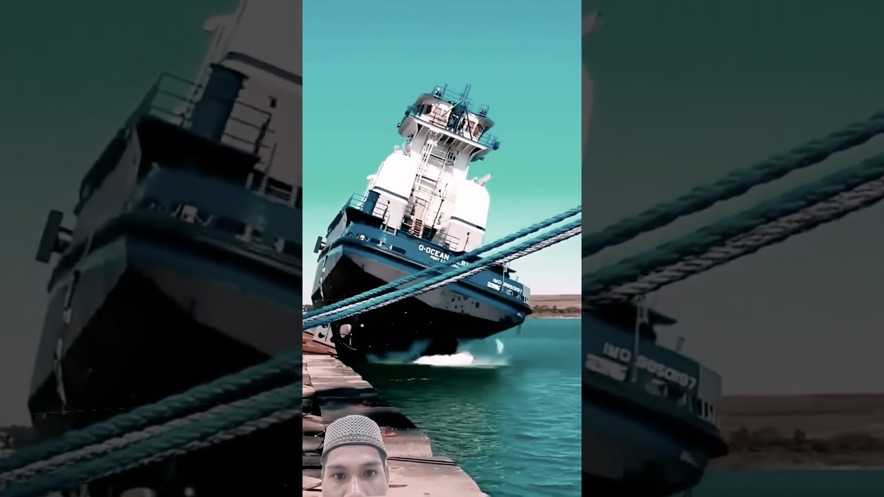 balanced ship launching