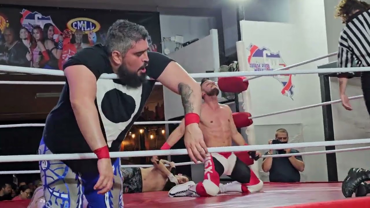 Robin Villafuerte y Heyden Sixx vs Ares y Sonya | CWE Origen 