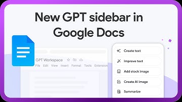 New AI Sidebar in Google Docs