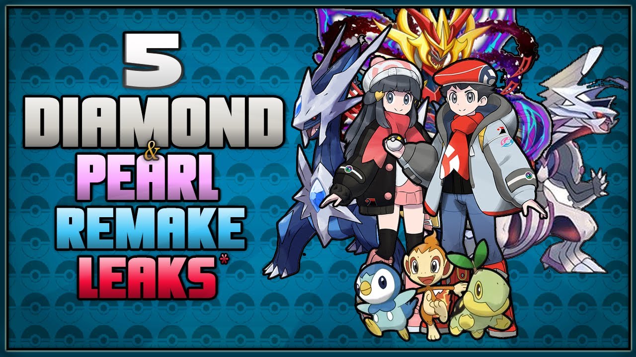 Remakes de Pokémon Diamond e Pearl escondem teaser de Legends?