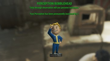 Fallout 4 - Perception Bobblehead Location