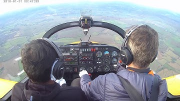 Cranfield University AVD experience flights - Barrel roll 1