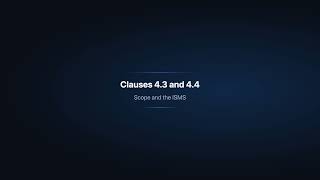 What is Clause 4 in ISO 27001?