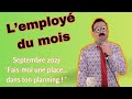 L Employé Du Mois Septembre 2025 Fais Moi Une Place Dans Ton Planning Parodie Julien Clerc 