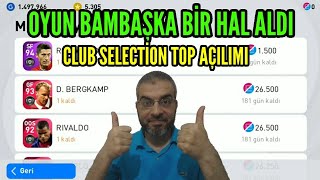 EFSANE DEĞİŞİM HARİKA ÖDÜLLER - PES 2021 CLUB SELECTİON TOP AÇILIMI