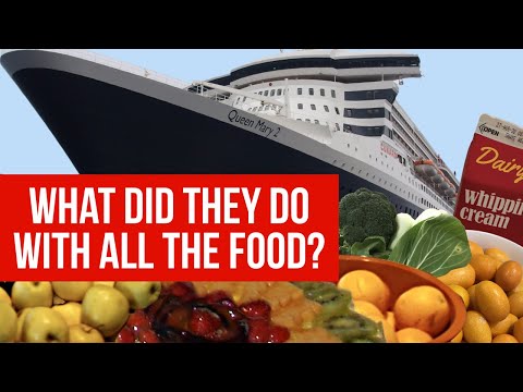 Where did the FOOD go from the EMPTY CRUISE SHIPS?