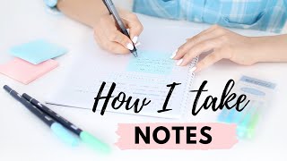 How I Take Notes | 10 Effective Note Taking Tips &amp; Methods 📝