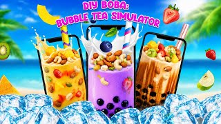 Cocktail in diy boba in your phone #bobadiy #besthybridgames #simulator #gameplay #gaming #bobatea screenshot 2