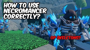 HOW TO USE NECROMANCER CORRECTLY? | TDS