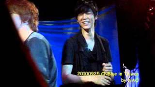 [Fancam] 20100925 CNBLUE in Taiwan.wmv