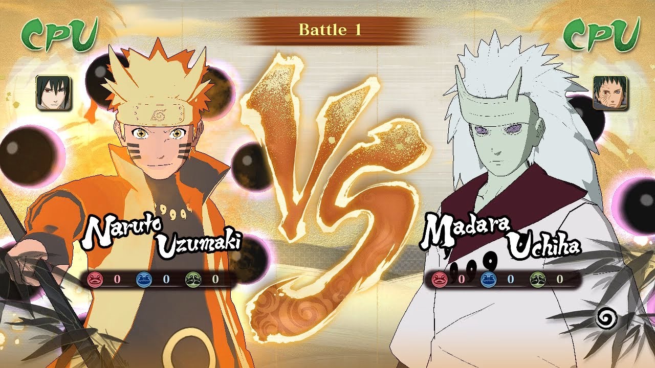 Naruto & Sasuke vs Madara – Epic Gameplay Showdown! - YouTube