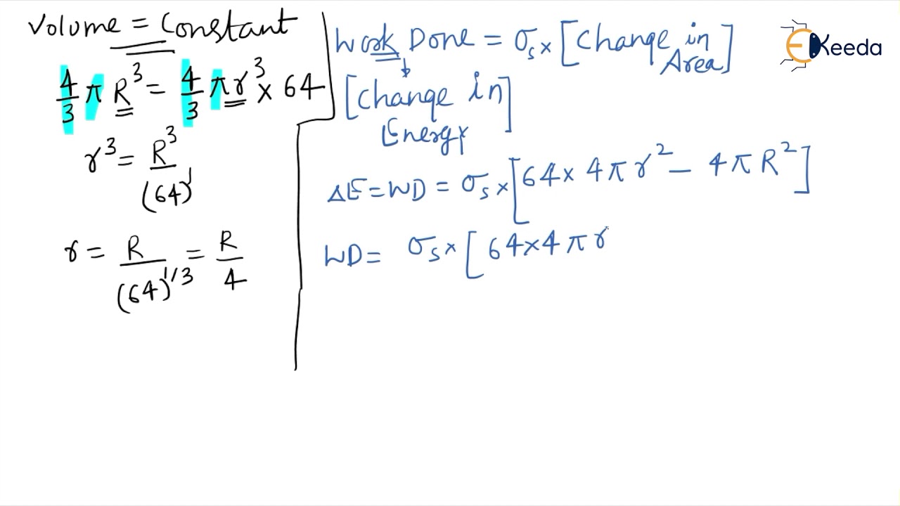 Numerical on Surface Tension and Surface Energy