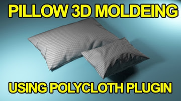 PILLOW MODELING Poly Cloth Plugins | 3D Max Tutorials in Hindi | Urdu