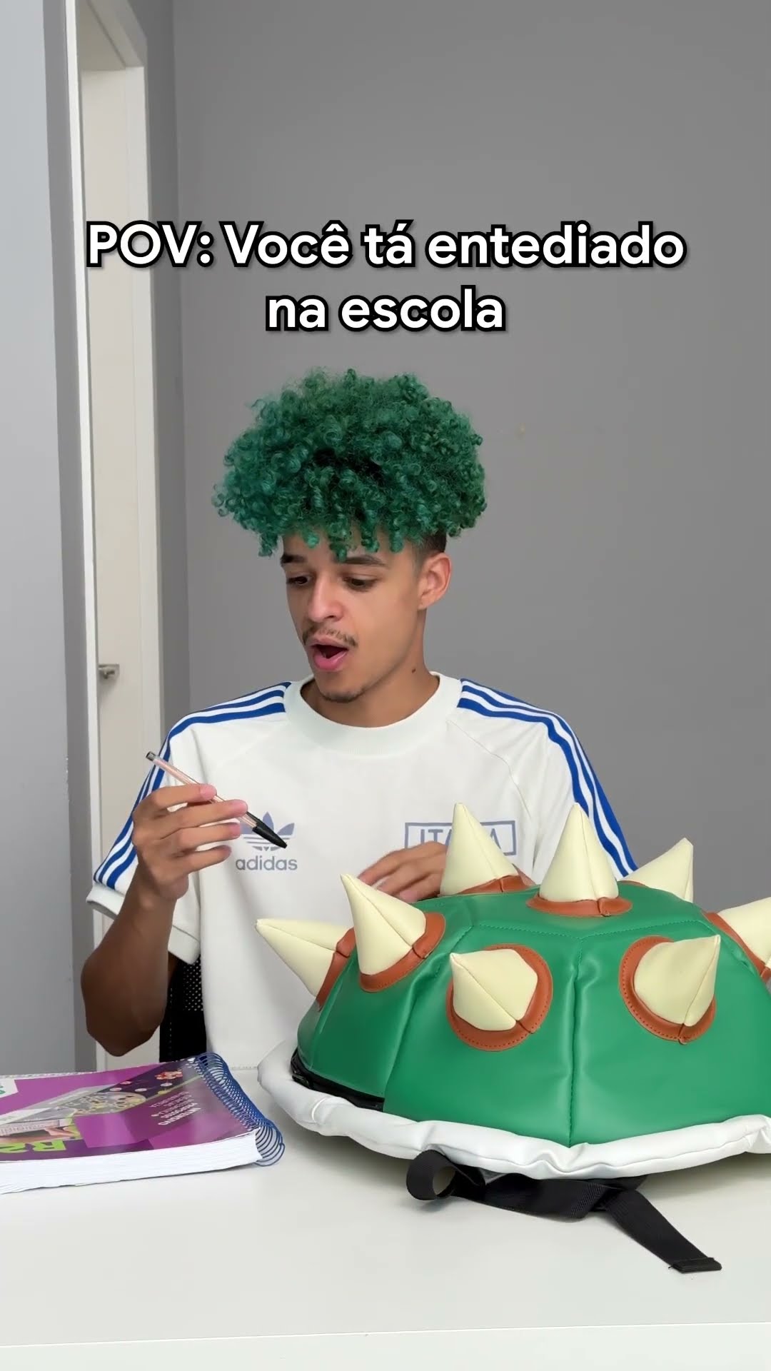 QUANDO VOCÊ TÁ ENTEDIADO NA ESCOLA
