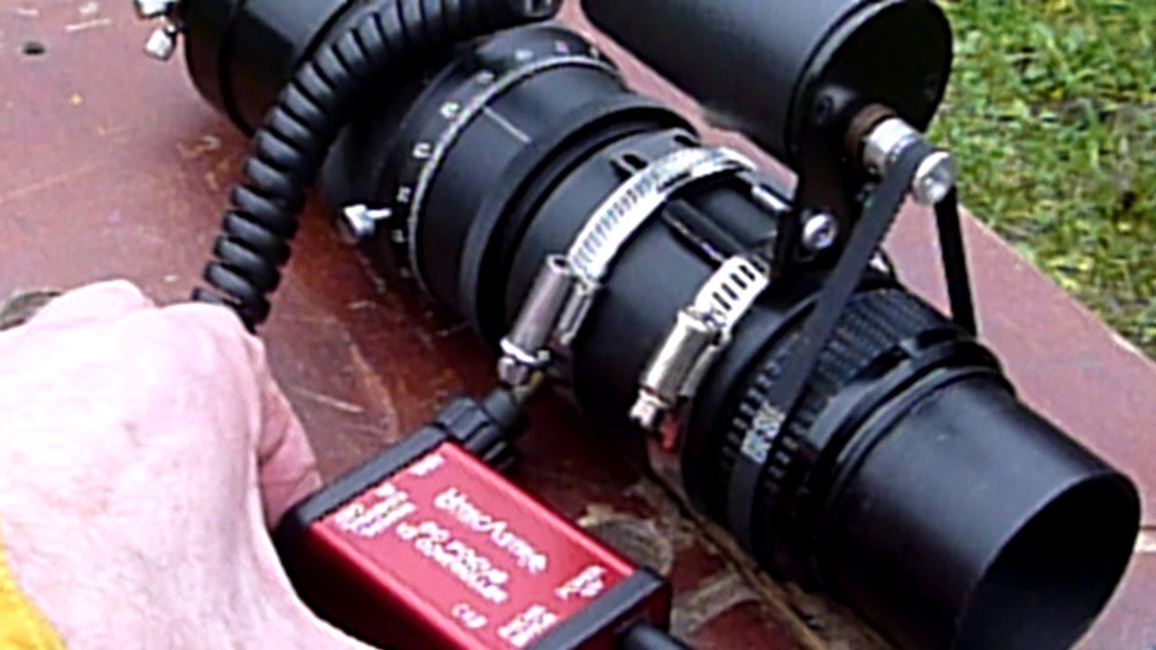 PST Etalon tuning by DC motor drive.