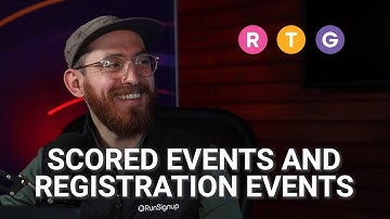 Scored Events and Registration Events