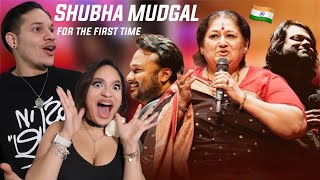 Celebrity Indian Music EXPERT LEVEL! Waleska & Efra React to Shubha Mudgal for the first time Profile