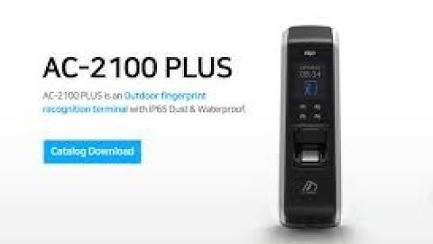 Virdi AC2100Plus device, user add, network connectivity etc.Time attendance & access control system