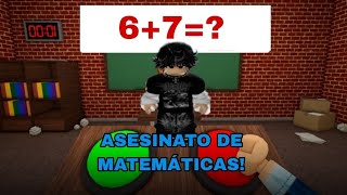 JUGANDO ASESINATO DE MATEMÁTICAS EN ROBLOX 🔢