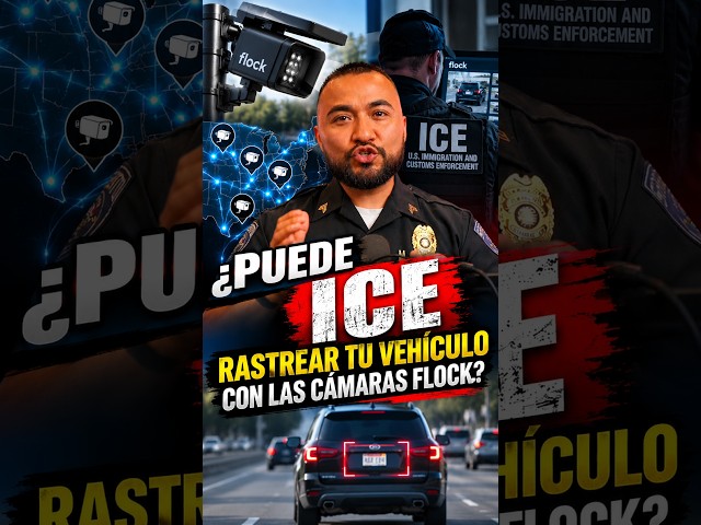 ¿Puede ICE rastrear tu vehículo con las cámaras Flock?